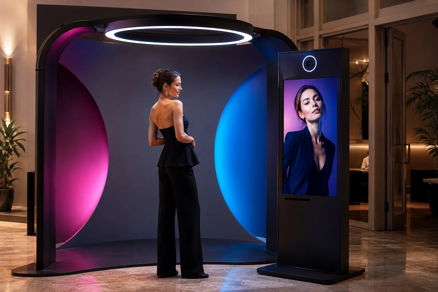 AI Fashion Editorial interaktif deneyim görseli