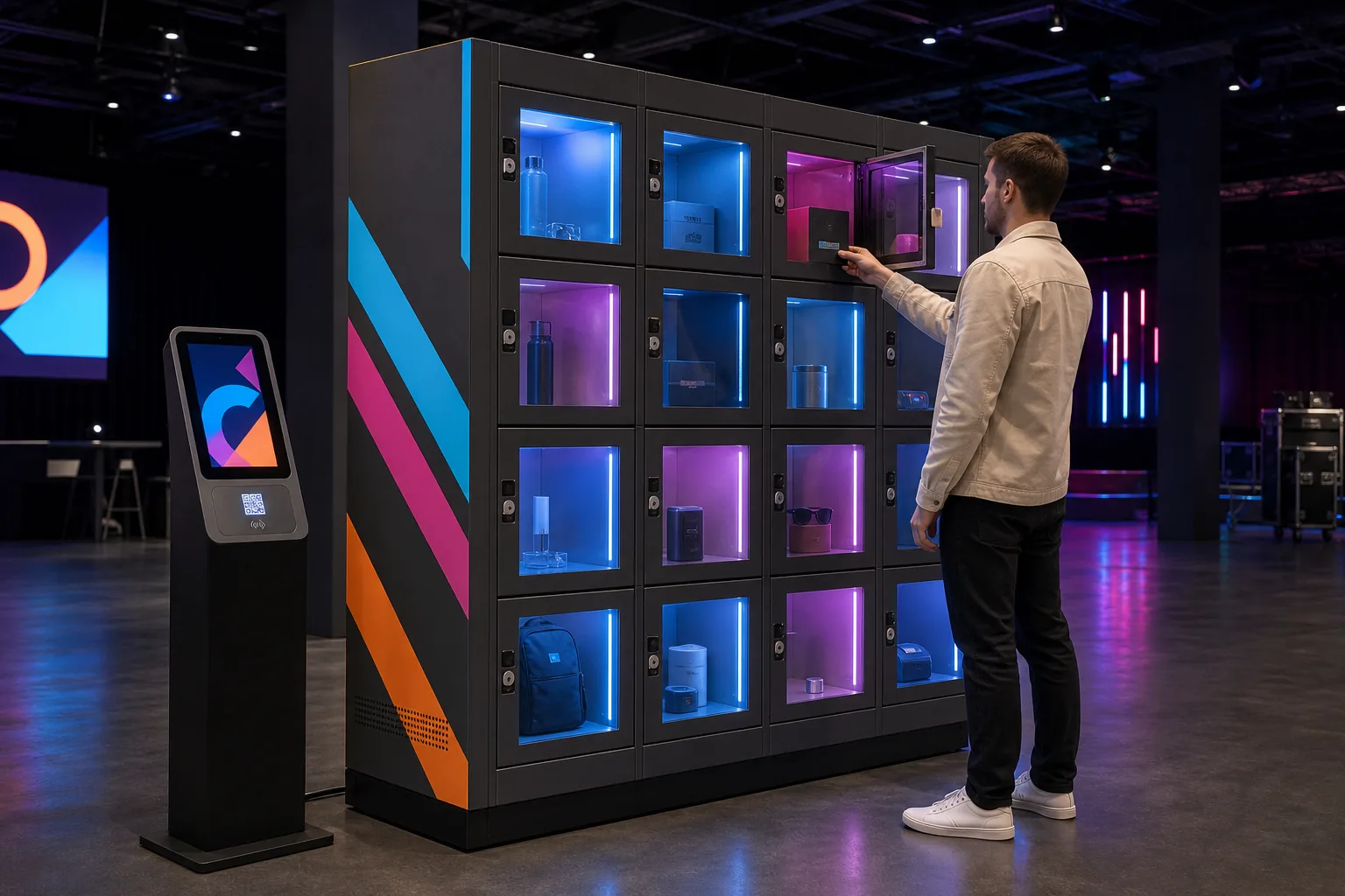 Challenge Reward Locker interaktif deneyim görseli