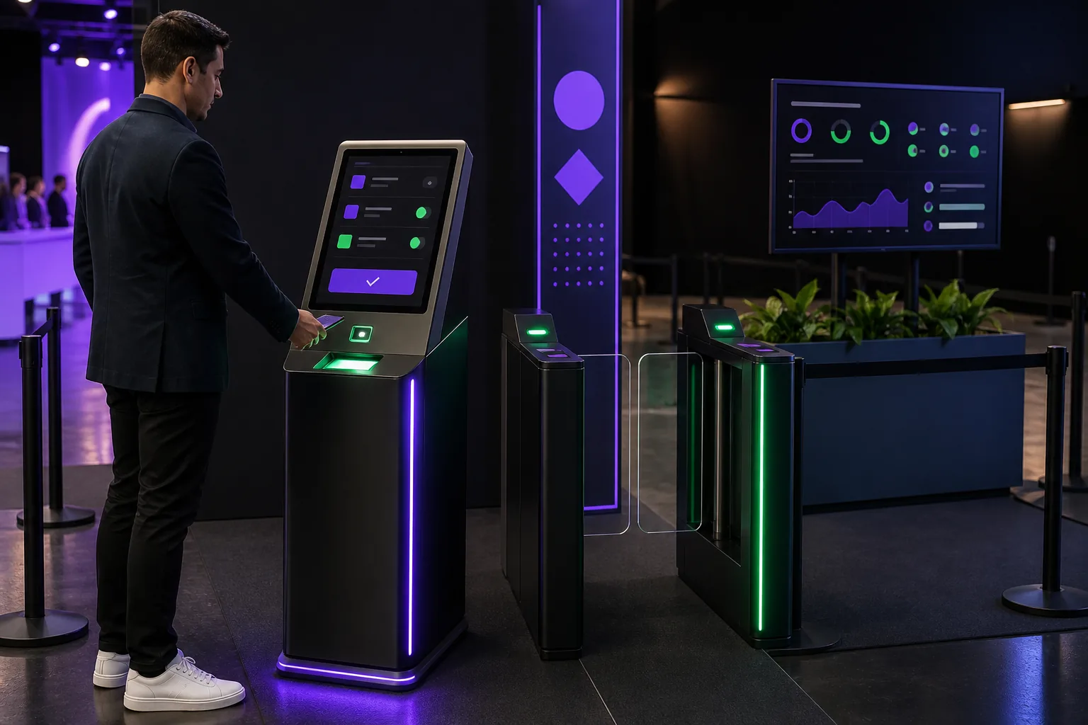 Digital Consent Terminal interaktif deneyim görseli