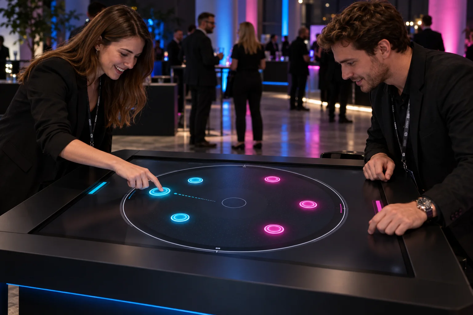 Disc Arena interaktif deneyim görseli