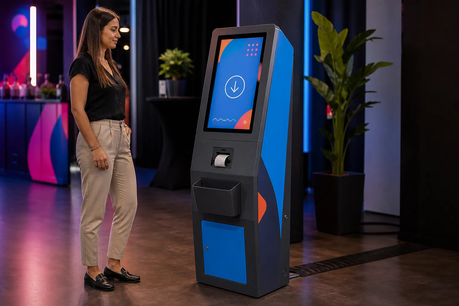 Instant Coupon Printer interaktif deneyim görseli