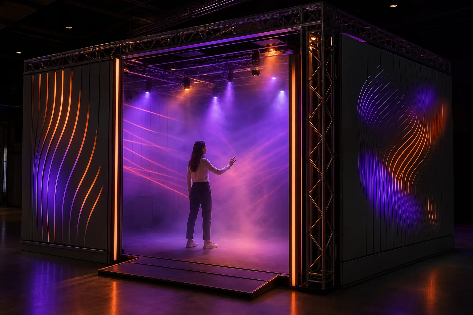 Interactive Fog Room interaktif deneyim görseli