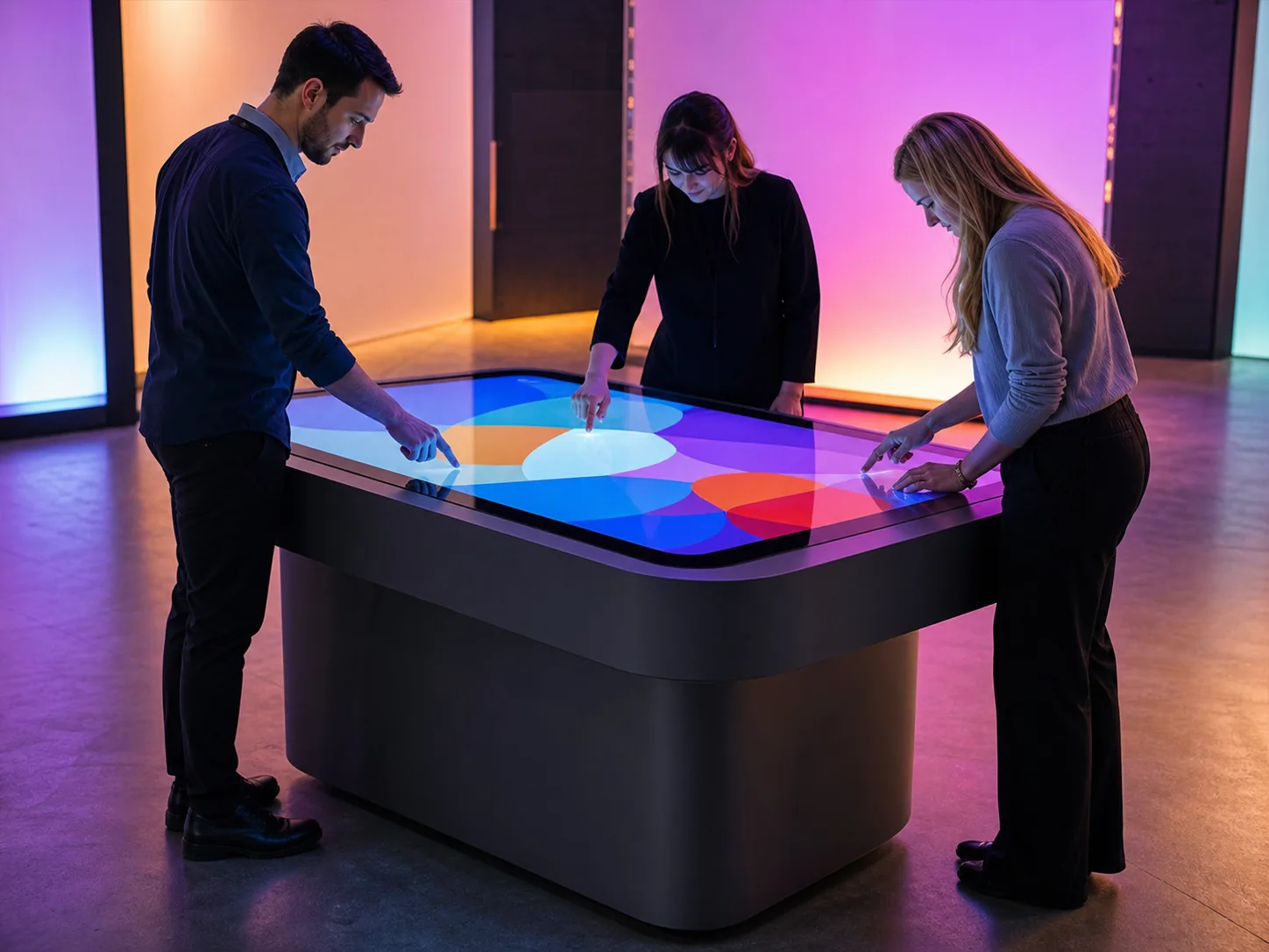 Interactive Table interaktif deneyim görseli
