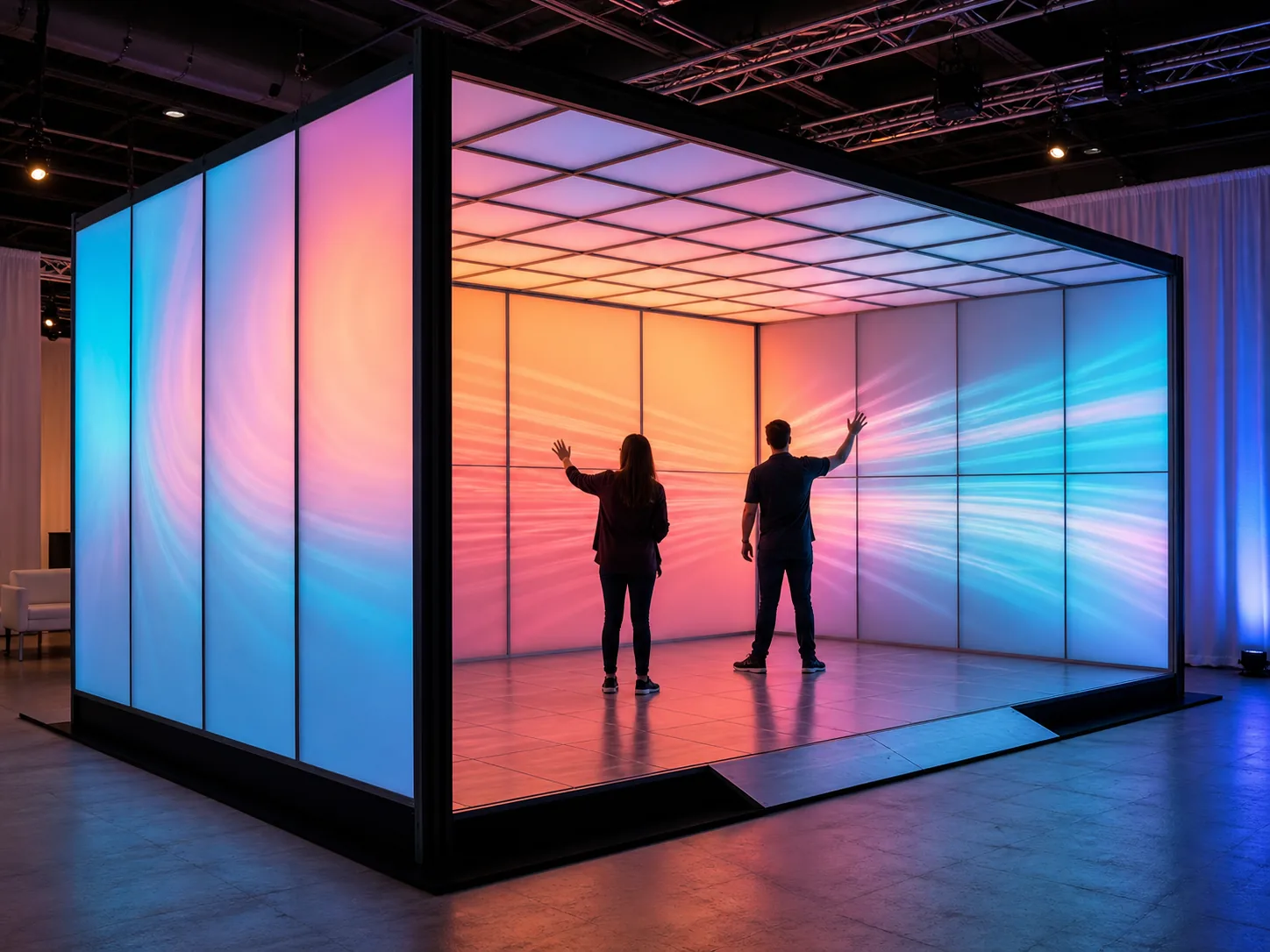 LED Light Room interaktif deneyim görseli