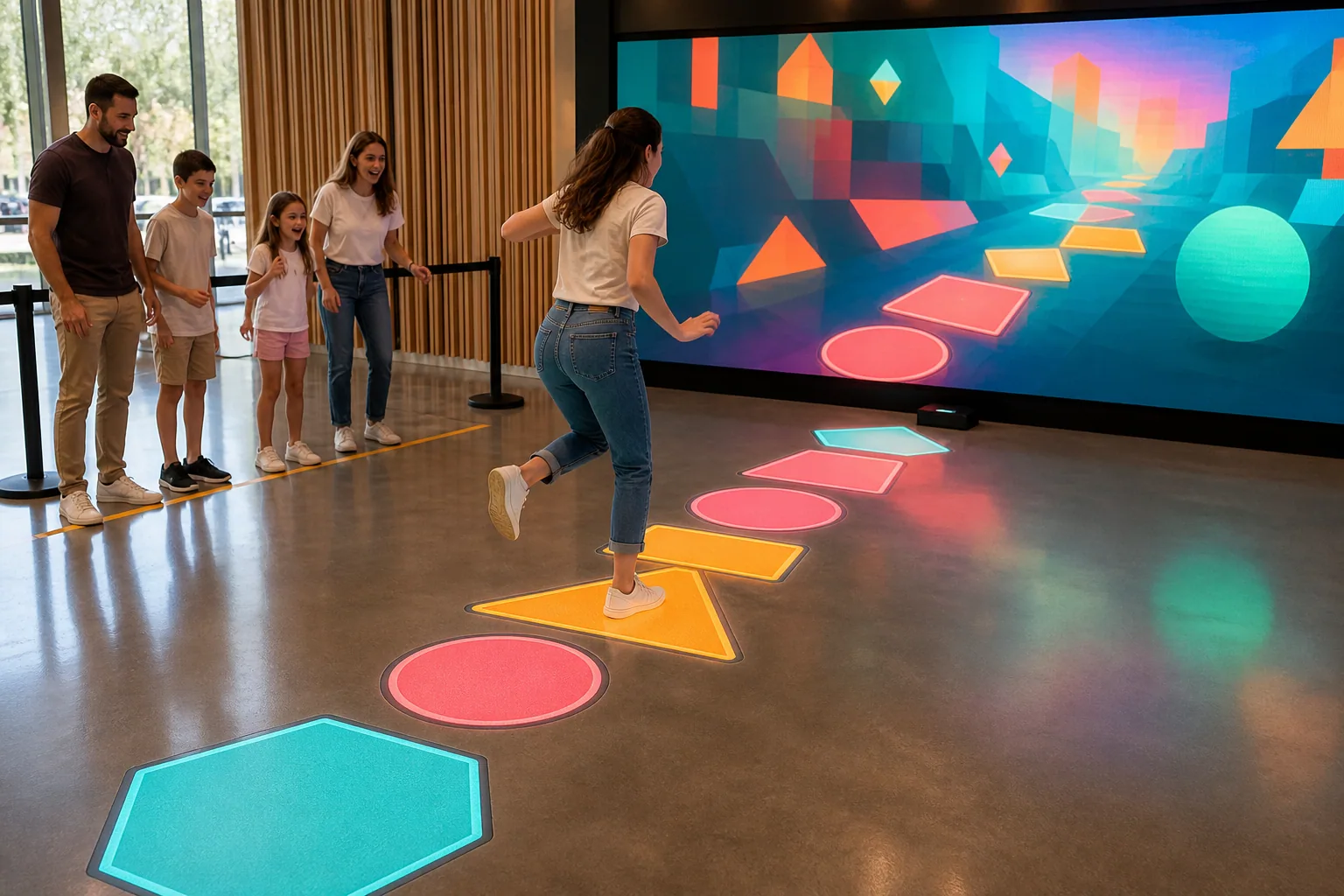 Digital Hopscotch interaktif deneyim görseli