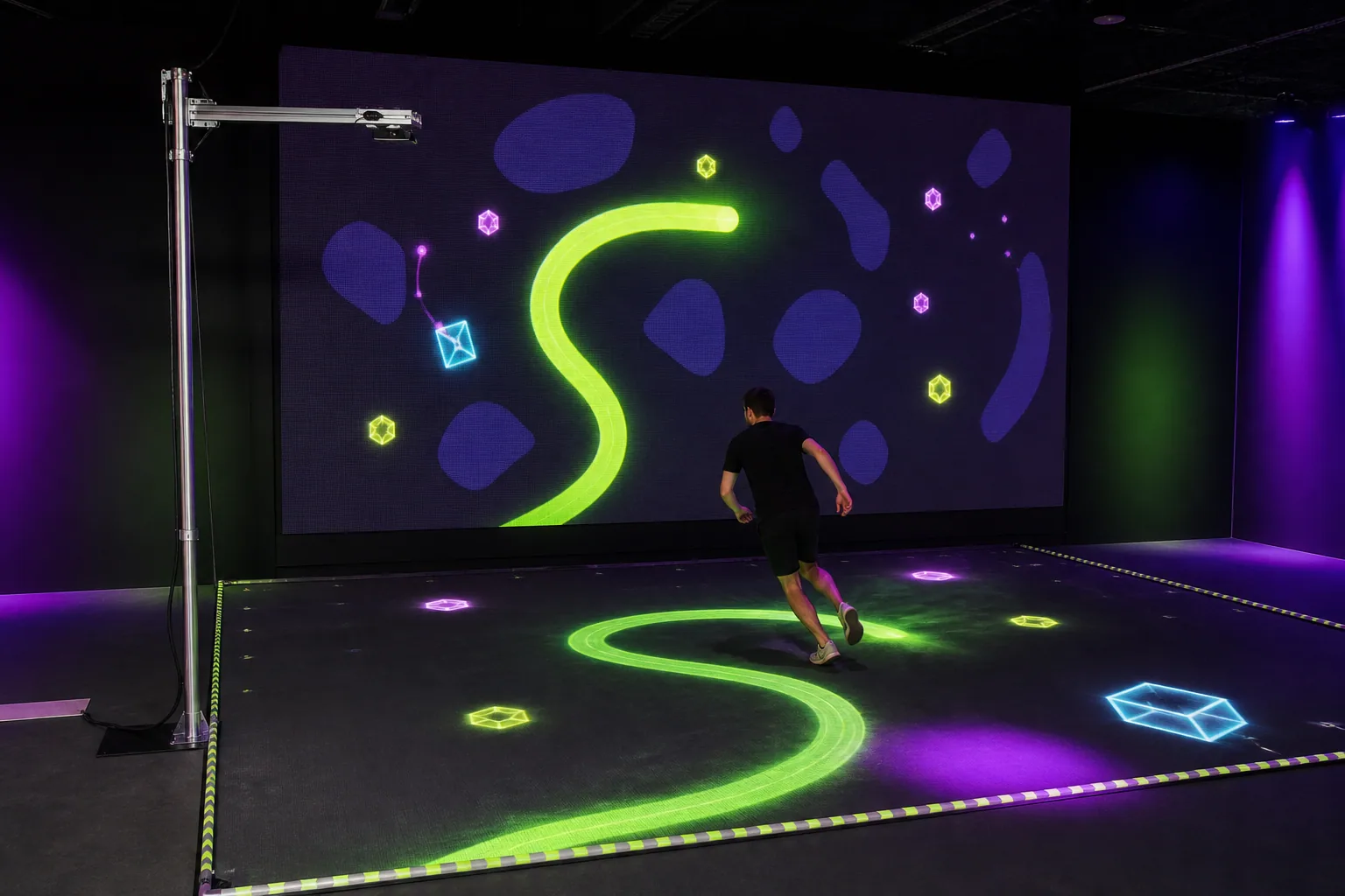 Shadow Snake interaktif deneyim görseli