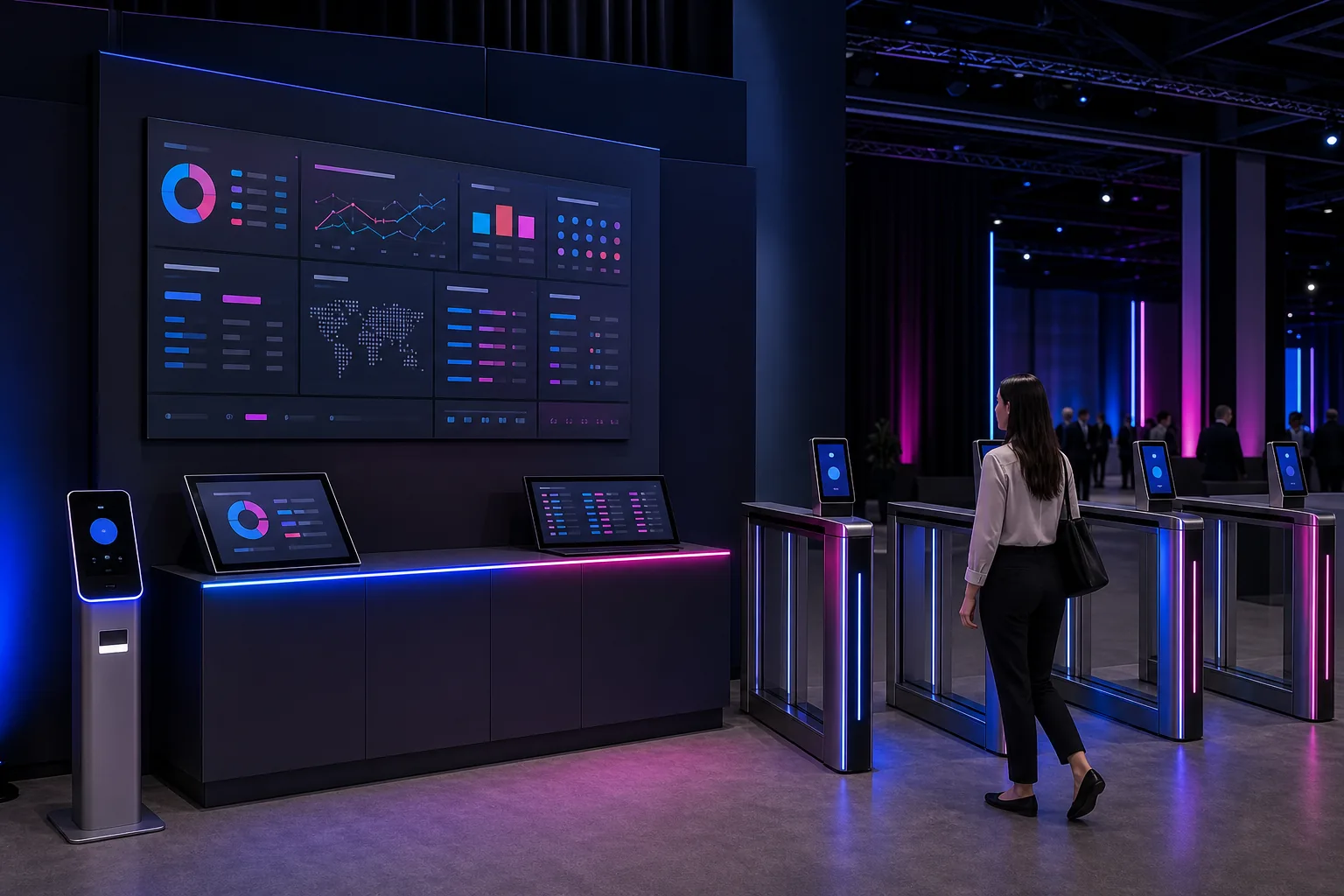 Live Event Dashboard interaktif deneyim görseli
