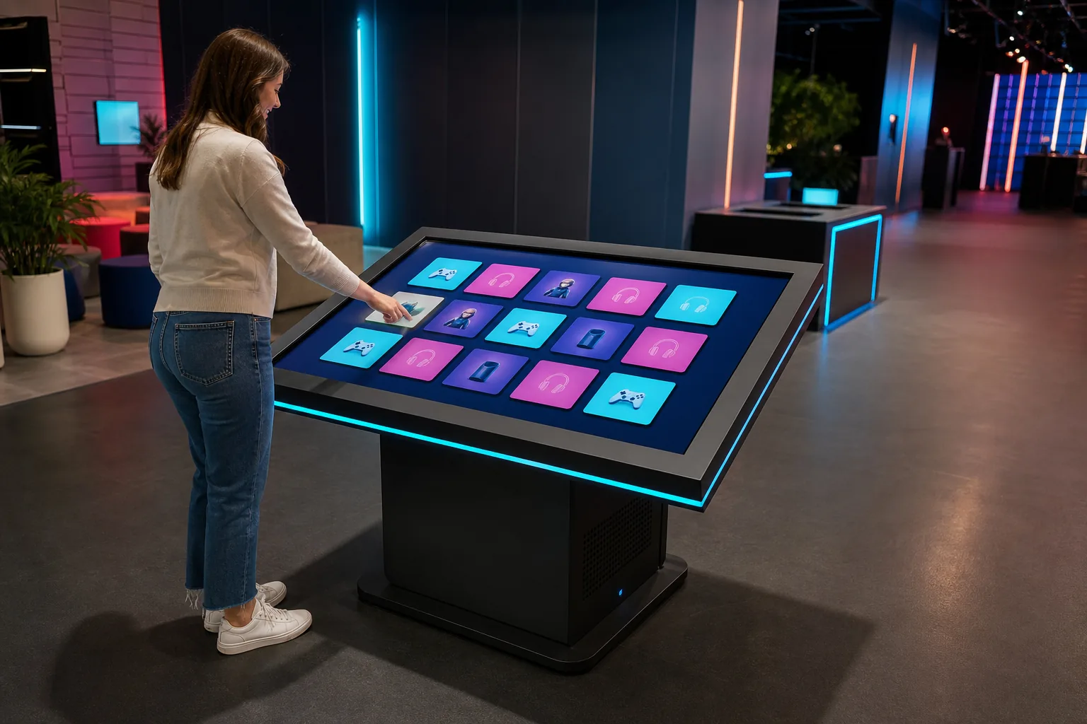 Memory Match Table interaktif deneyim görseli