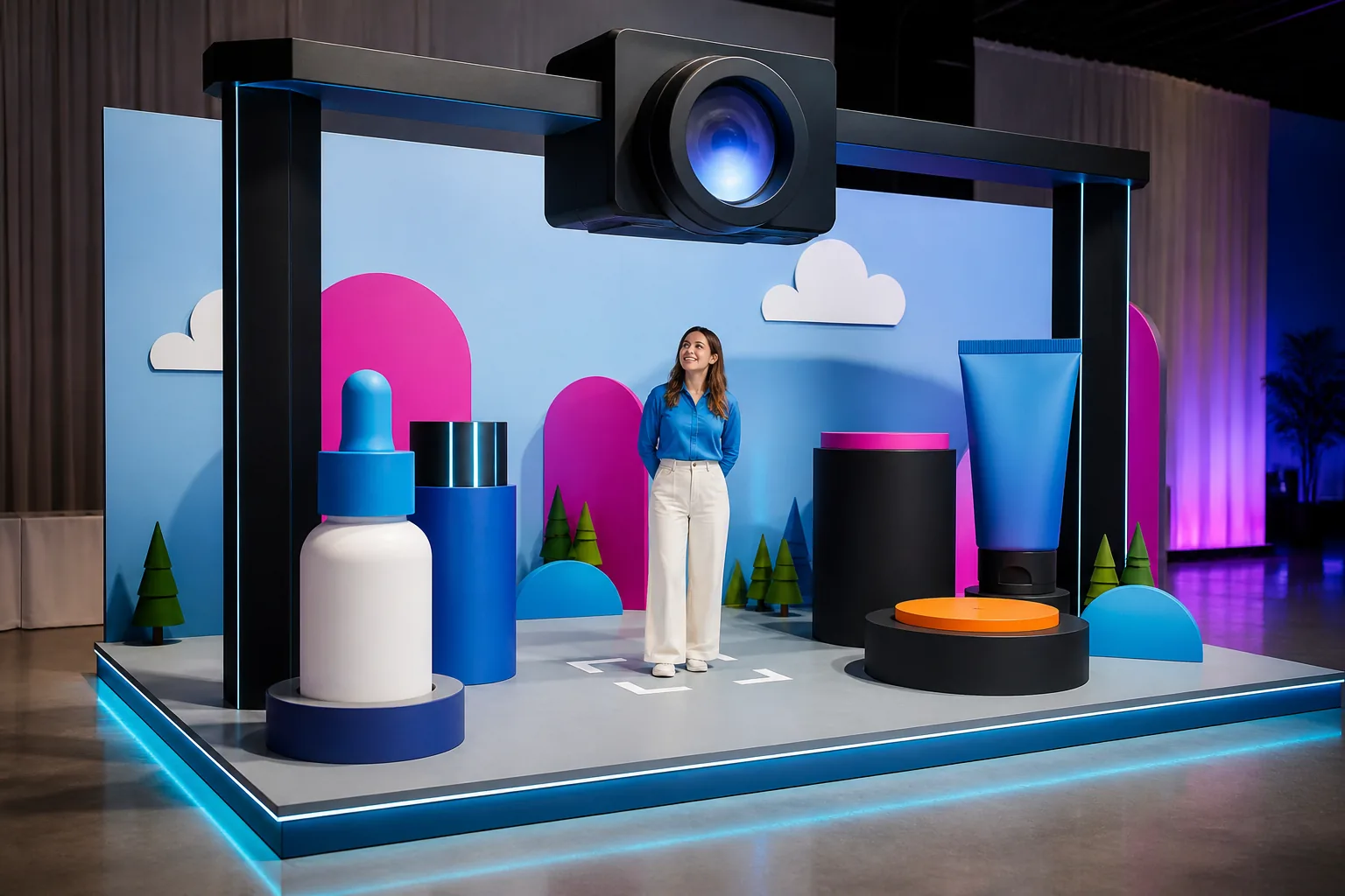Miniature World Photo Booth interaktif deneyim görseli