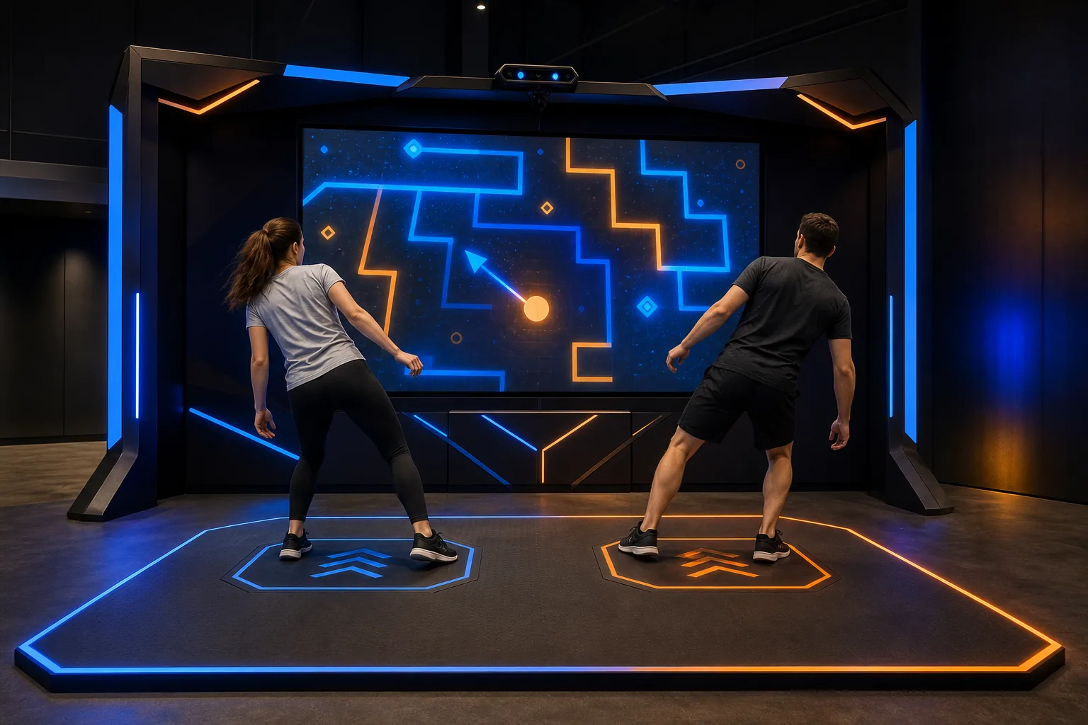Motion Maze Game interaktif deneyim görseli