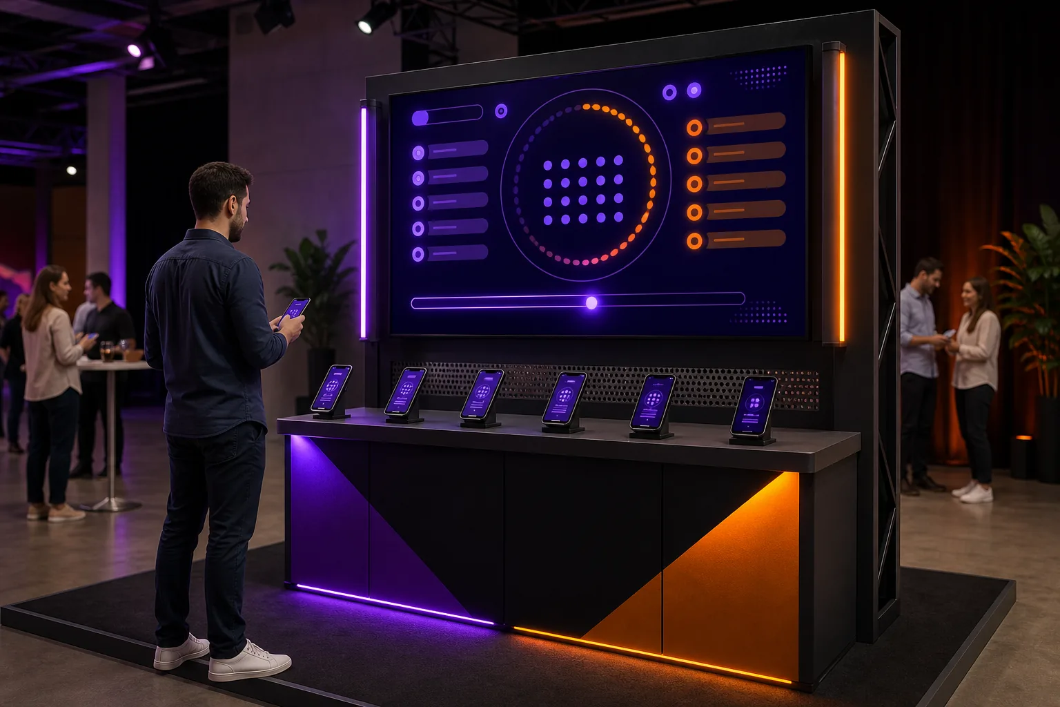 Multiplayer Word Race interaktif deneyim görseli