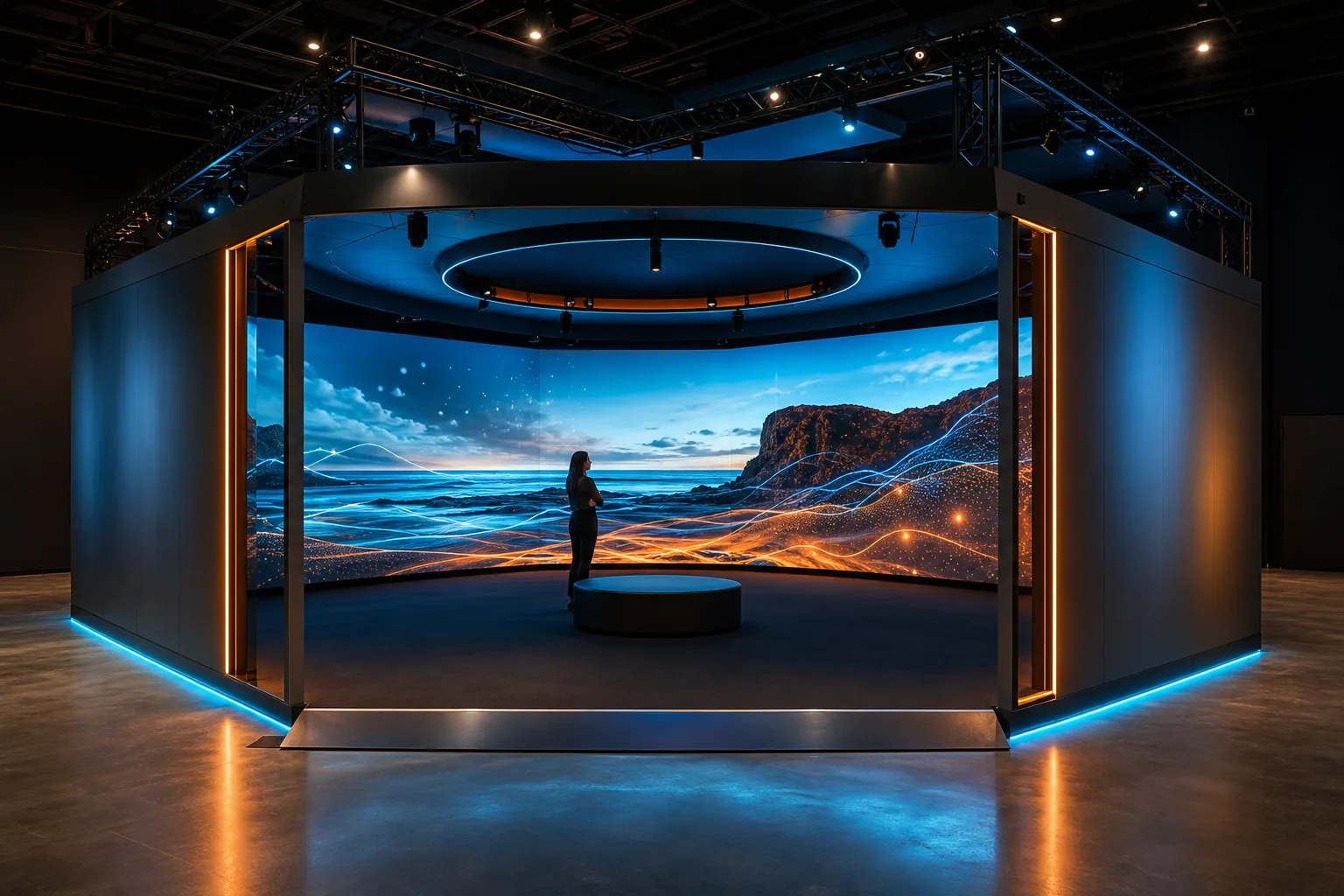 Panoramic Story Room interaktif deneyim görseli