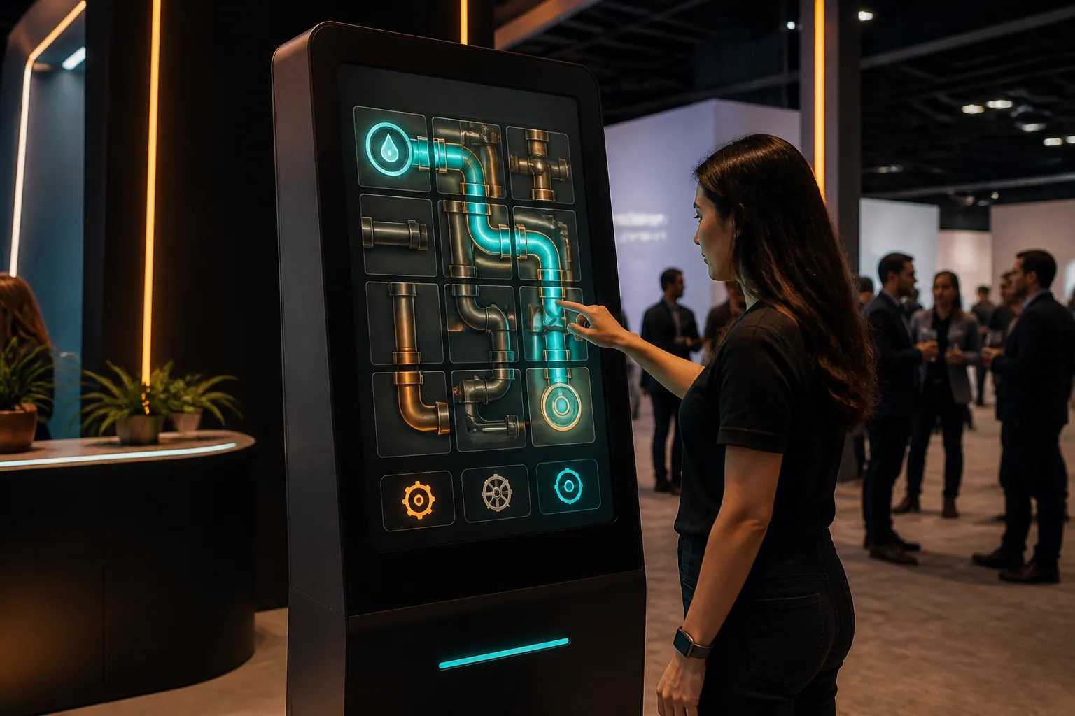 Pipeline Connect interaktif deneyim görseli