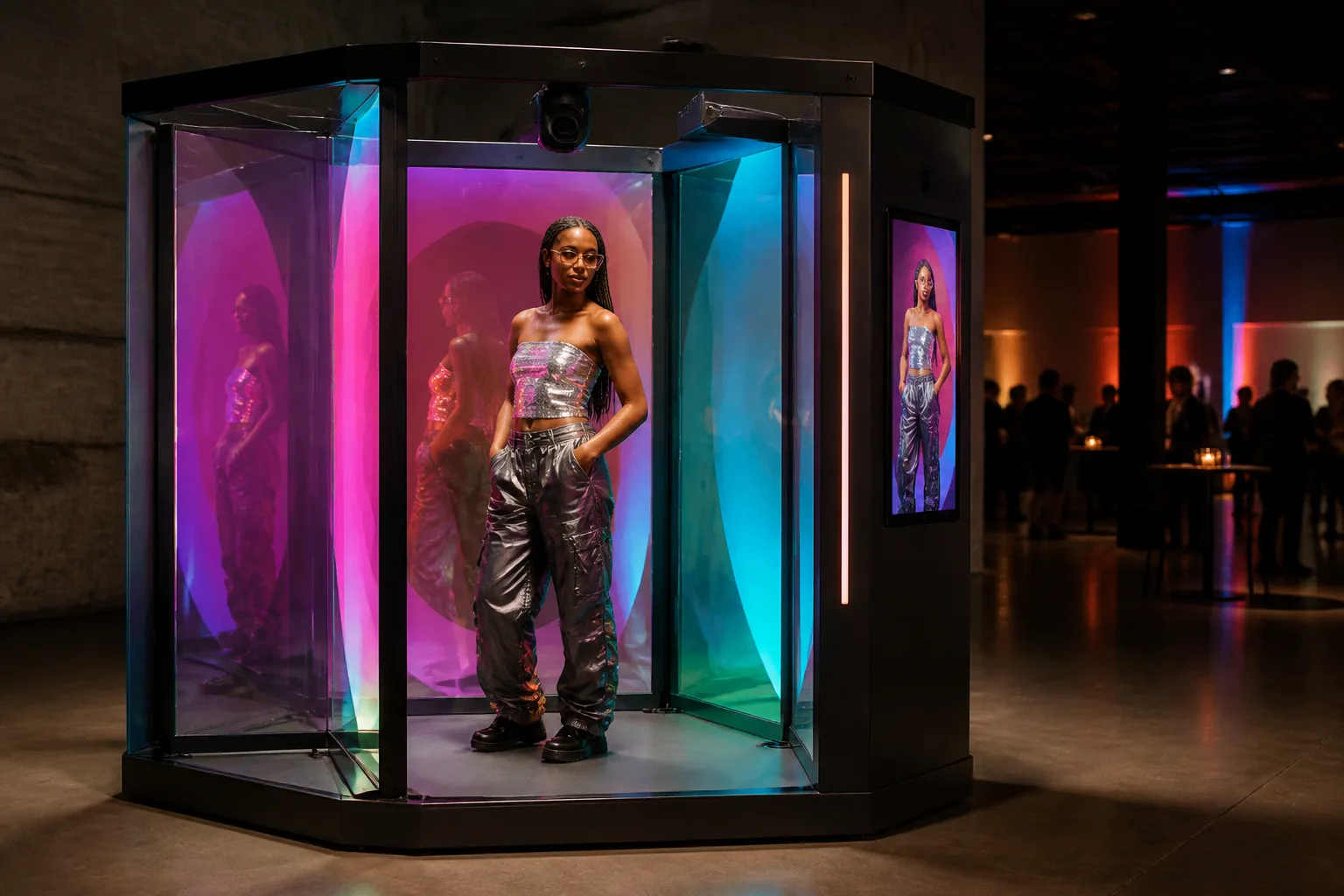 Prism Photo Booth interaktif deneyim görseli