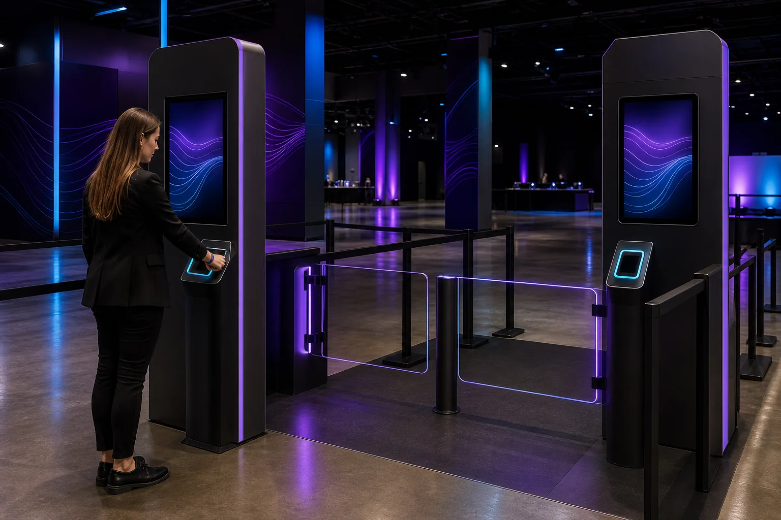 RFID Checkpoint System interaktif deneyim görseli
