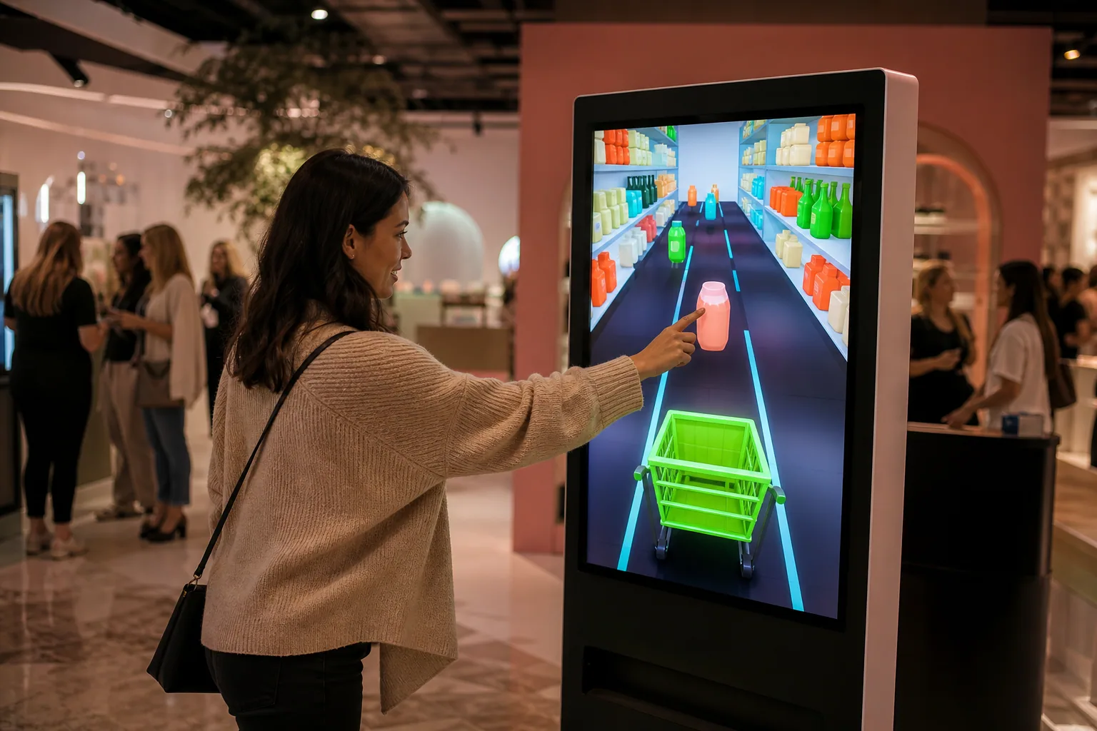 Shopping Cart Dash interaktif deneyim görseli