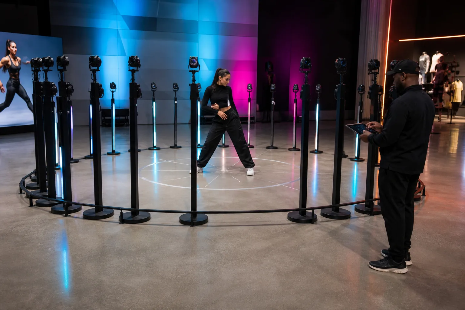 Time Slice Video Rig interaktif deneyim görseli