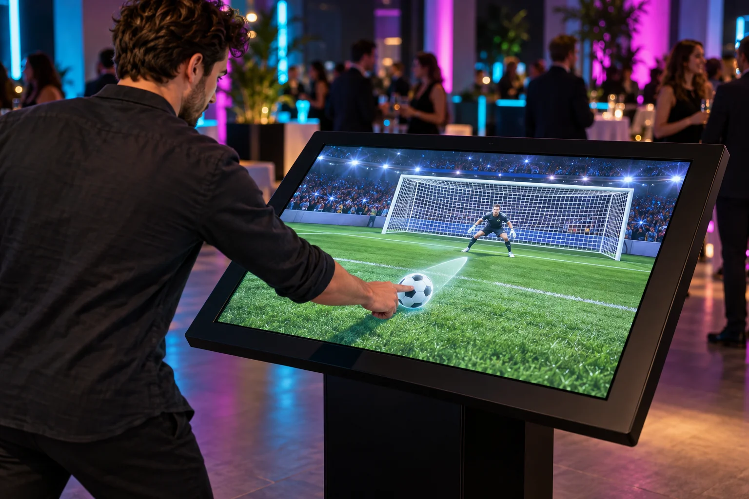 Touch Penalty interaktif deneyim görseli