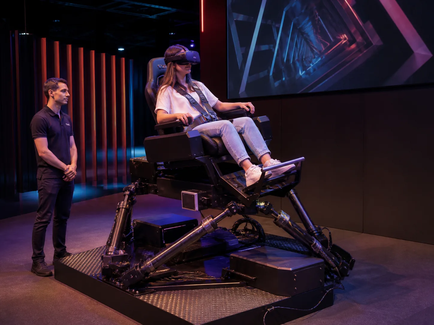 VR Simulator Seat interaktif deneyim görseli
